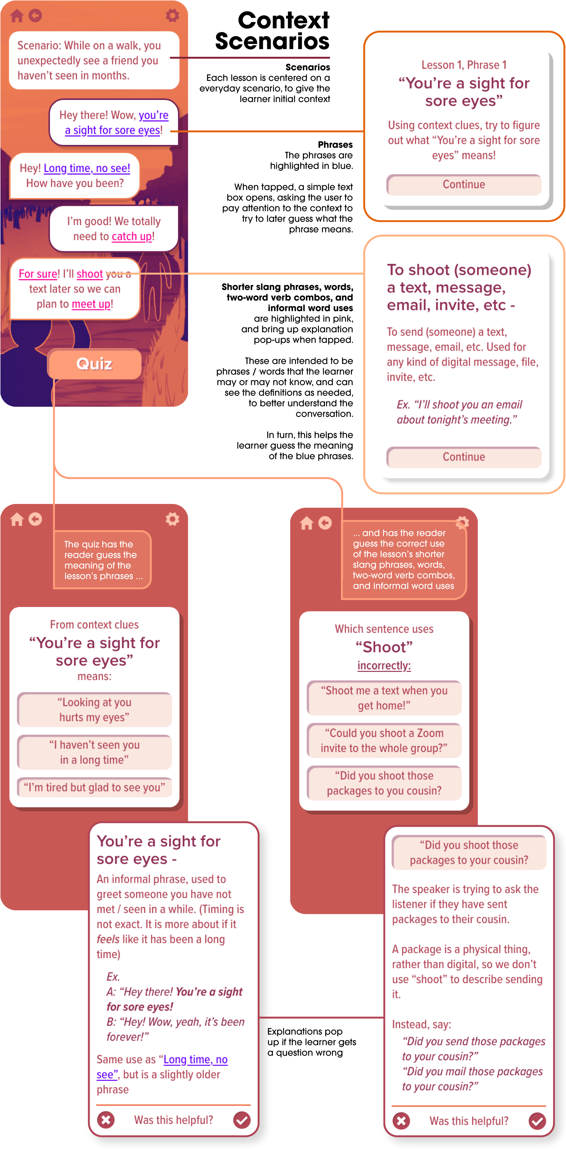 Crosstalk app screen