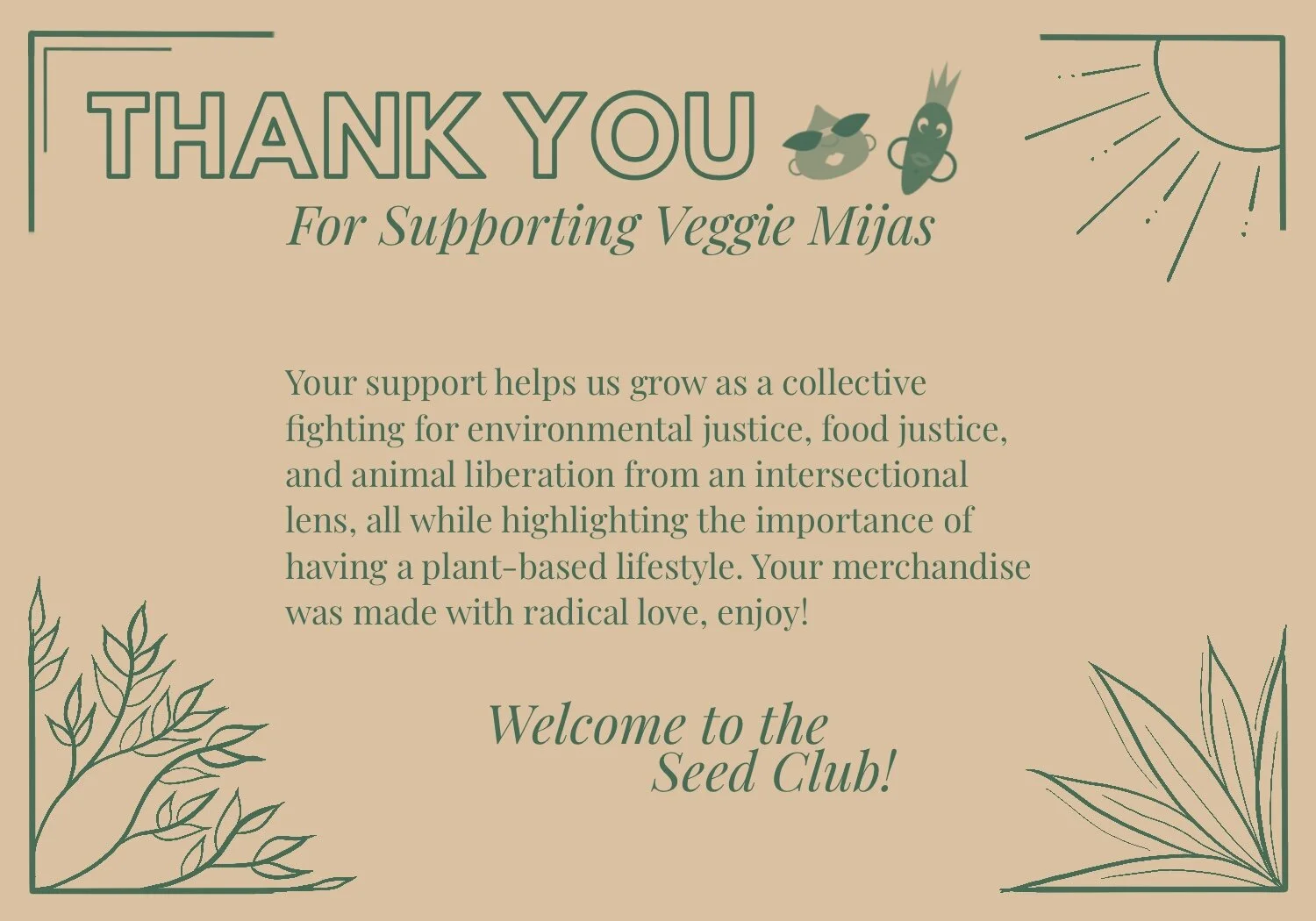 Thank You Card