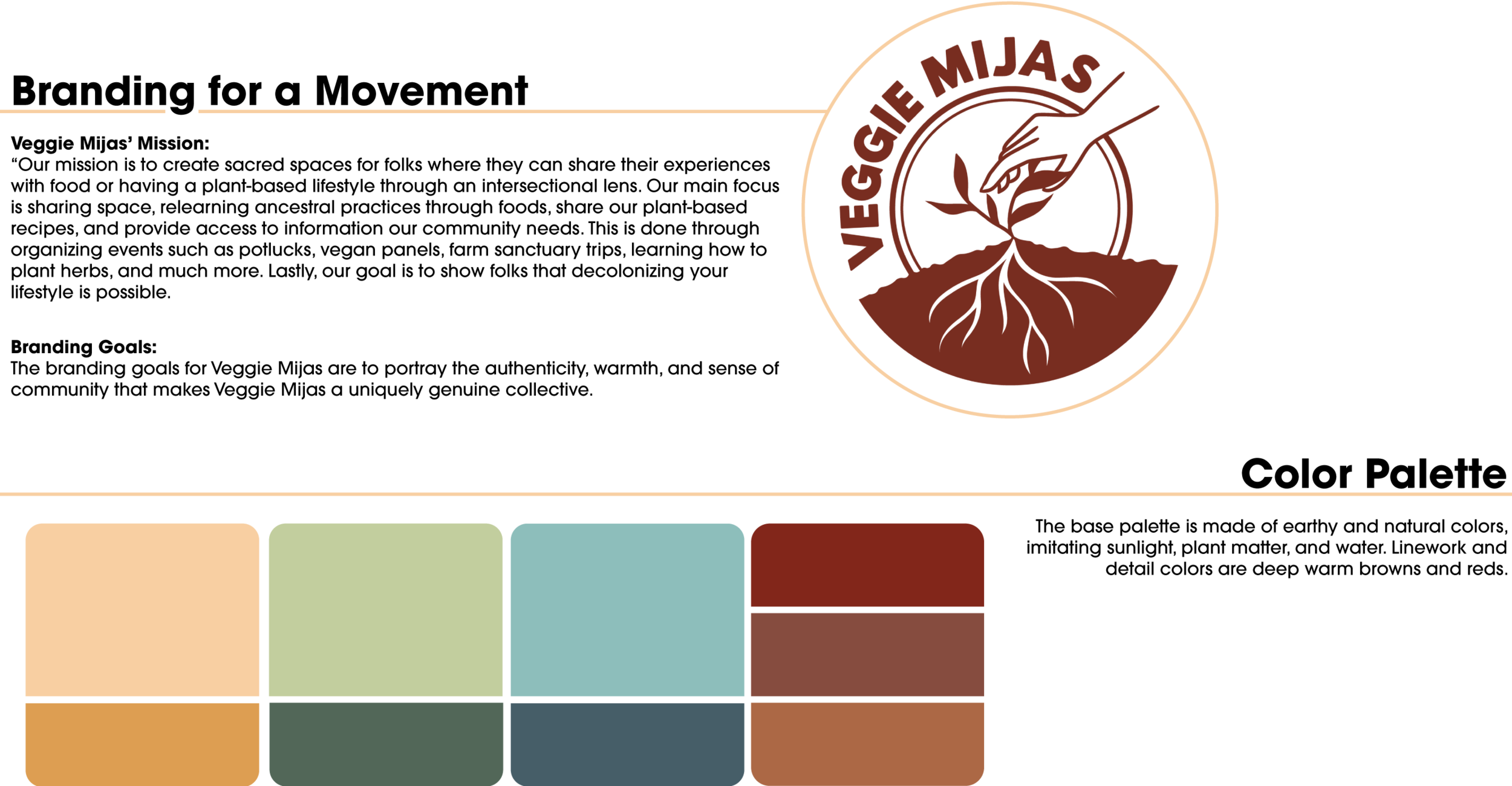 Veggie Mijas branding
