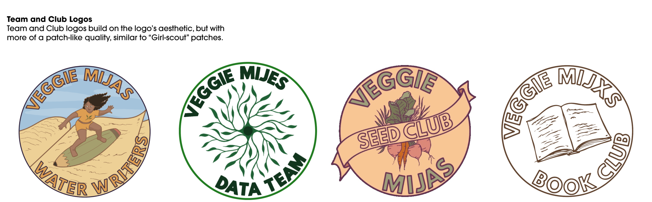 Veggie Mijas branding
